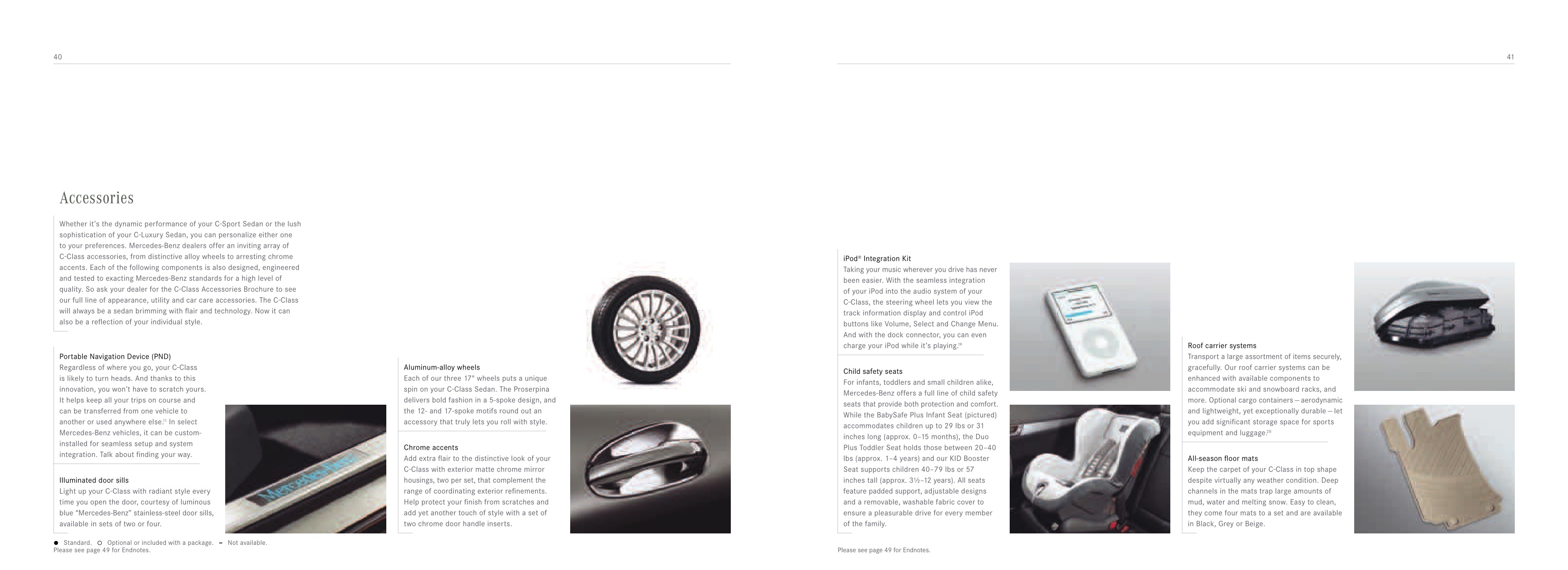 2008 Mercedes-Benz C-Class Brochure Page 22